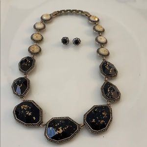 Chloe and Isabel stone necklace set